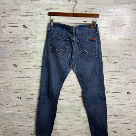 7 For All Mankind Roxanne Skinny Jeans  size 31 - Picture 8 of 8